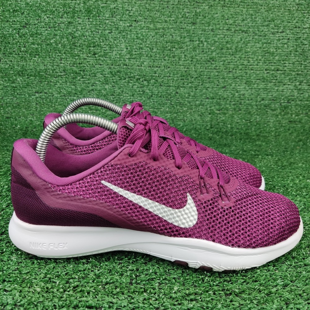 Nike Shoes Women 8 Purple Flex TR‎ 8 Training Sneakers 898479-601 Mesh Athletic